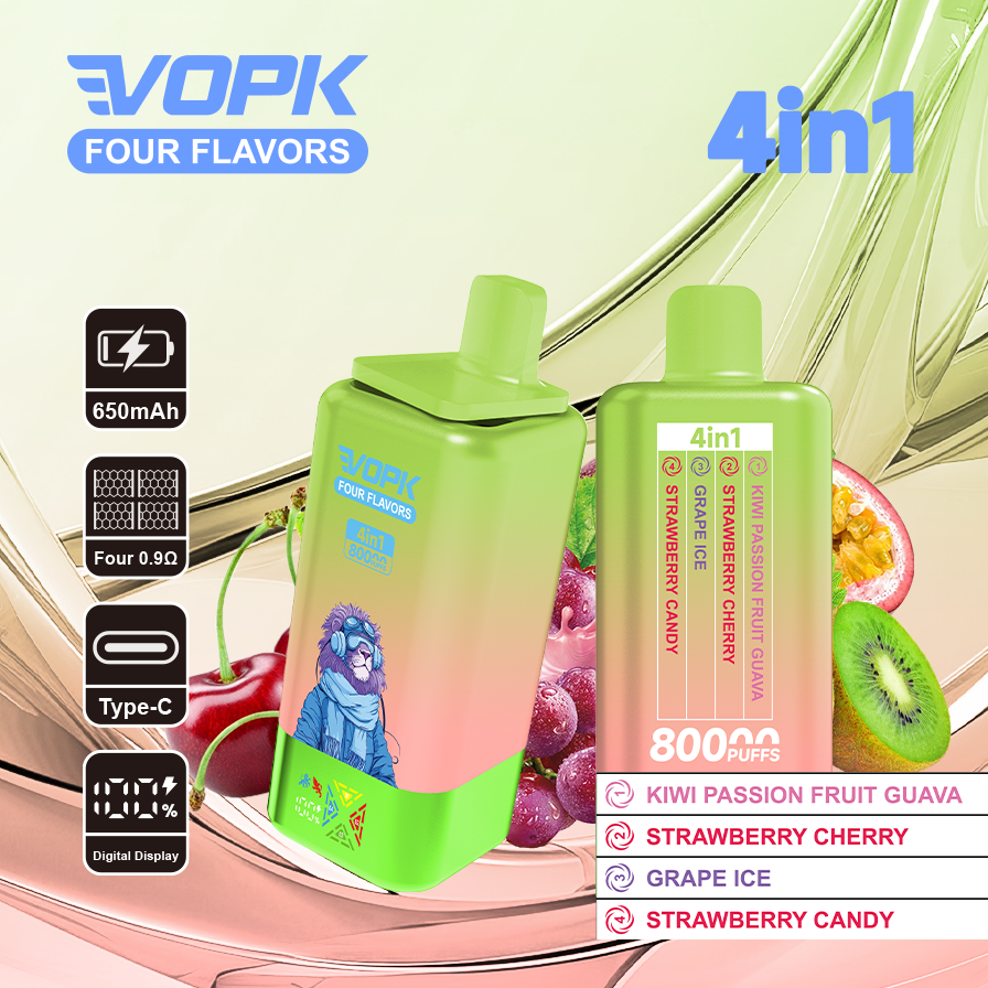 VOPK Four flavors 80000puffs - Image 5