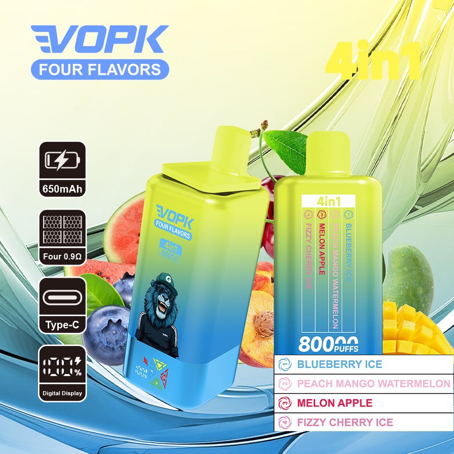 VOPK Four flavors 80000puffs - Image 9
