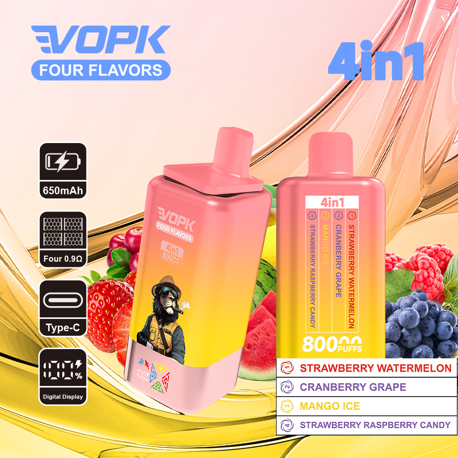 VOPK Four flavors 80000puffs - Image 11