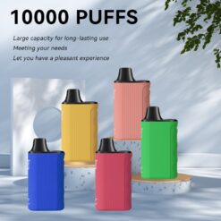 Alternative view of D8 10000 Puff Electronic Cigarette Vape LED Display Screen